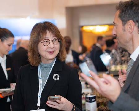 Networking lunches and coffee breaks